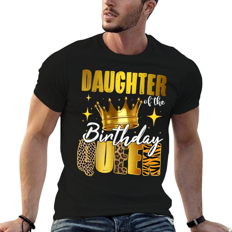 Daughter Of The Birthday Queen Women Bday Party Gift  Slim-fit Cut T-Shirt