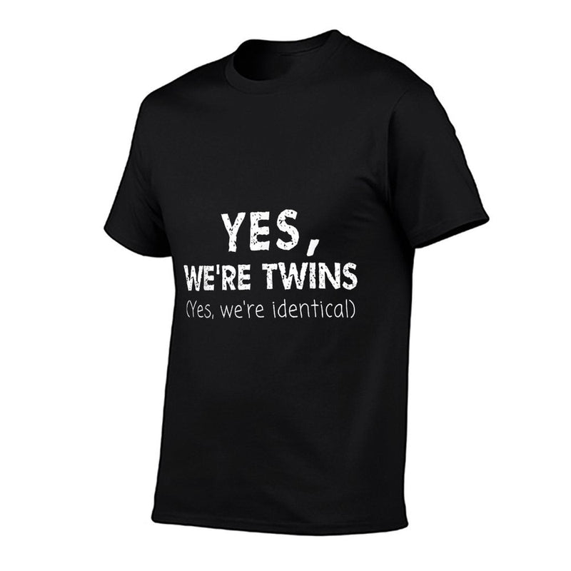 Twin Matching Brother Sister Twins Siblings Identical  Odor-resistant T-Shirt