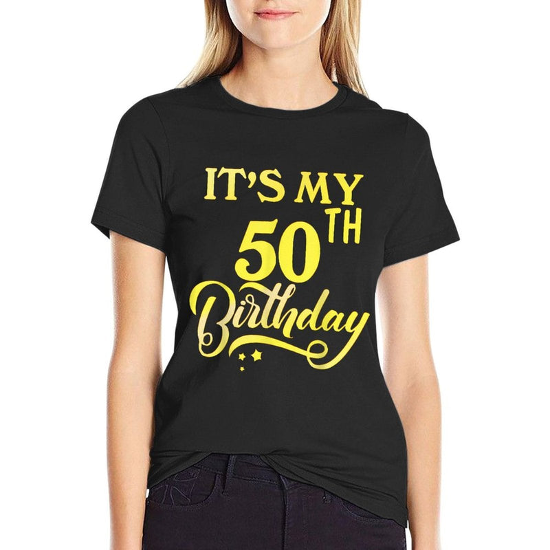 It's My 50th Birthday 50 Years Old 50th Birthday Gift  Classic T-Shirt
