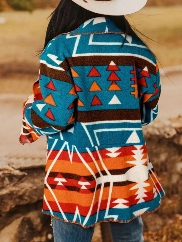 Colleen Tribal Print Jacket