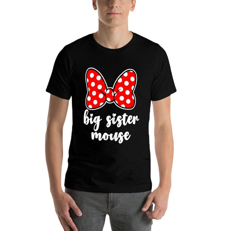 Kids Big Sister Mouse Bow Family Vacation - Youth, Toddler  Classic T-Shirt