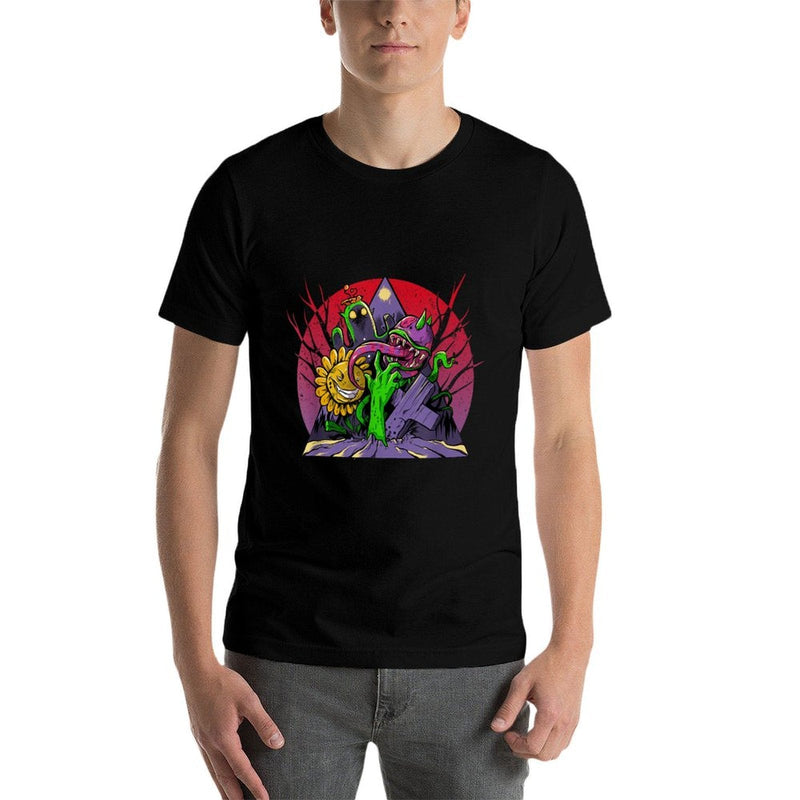 Zombies And Plants  Breathable T-Shirt