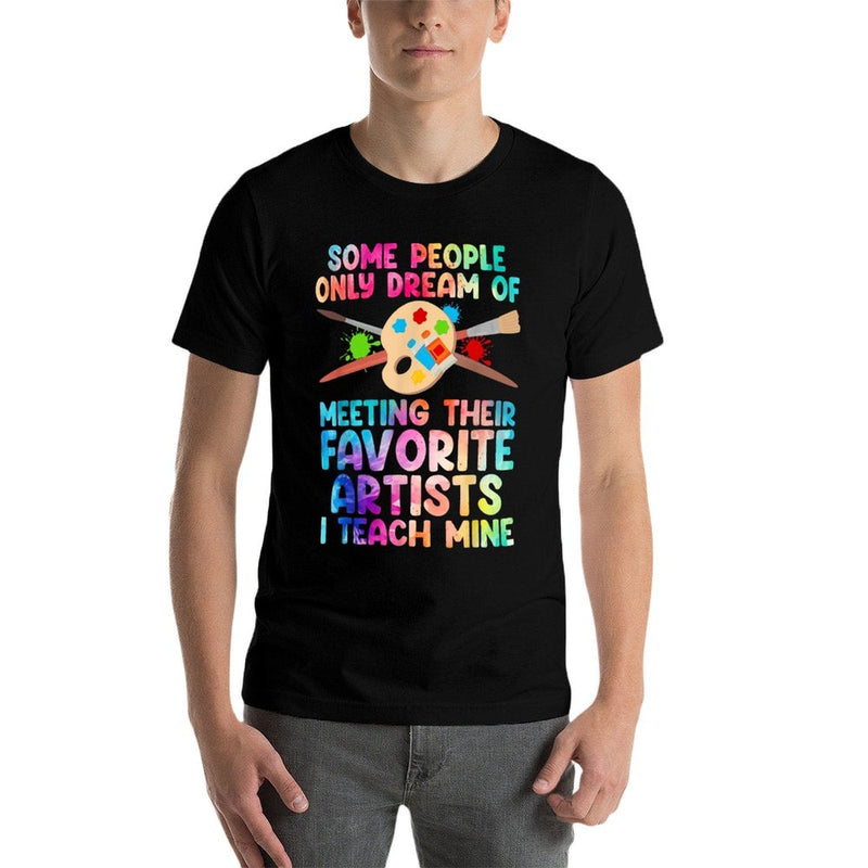 Art Teacher Design For Men Women Art Teacher Appreciation  Lightweight T-Shirt