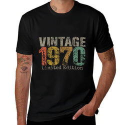 Vintage 1970 Limited Edition 55th Birthday Gifts 55 Year Old  Vintage-inspired T-Shirt