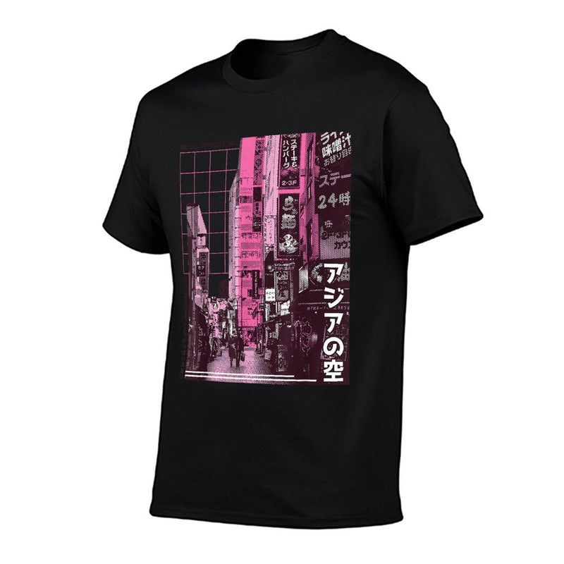 Tokyo Japanese 90s Streetwear Aesthetic Graphic  Trendy Pattern T-Shirt