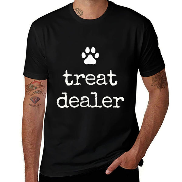 Dog Treat Dealer Funny Humor Dog Owner Dog Treats Dog Lover  Graphic-printed T-Shirt