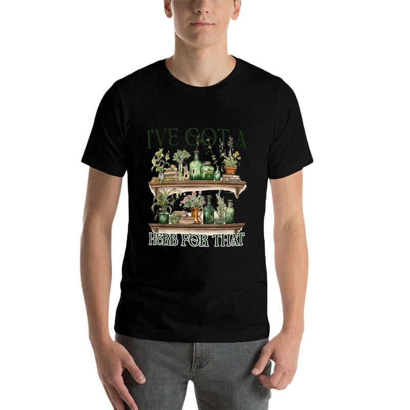 Herbalist Herbal Plants Are Medicine Ive Got Herb For That  Polyester Blend T-Shirt