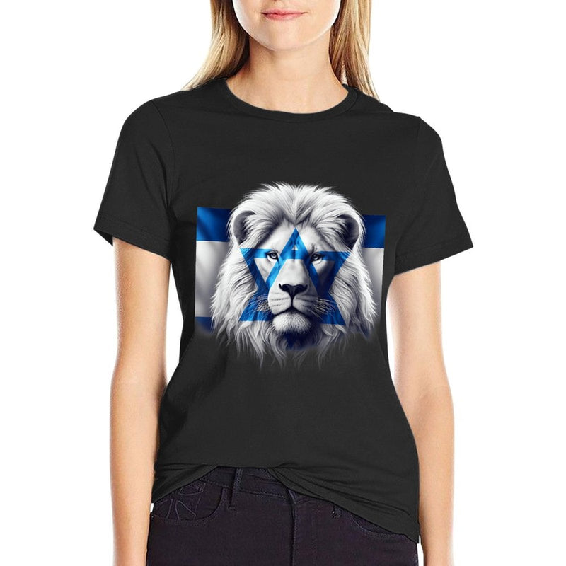 Lion Of Judah Jewish Pride Israel Strength Unity  Moisture-wicking T-Shirt
