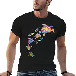 Tarpon Springs Florida Sea Turtle Lover Beach Vacation  Slim-fit Cut T-Shirt
