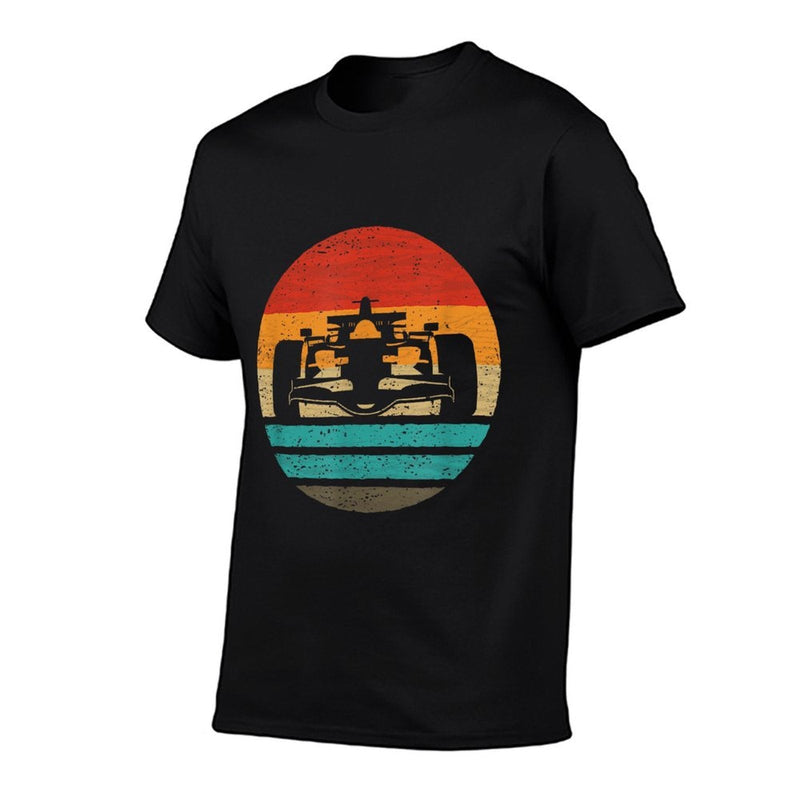 Racing Car Retro Style Vintage  Wrinkle-resistant T-Shirt