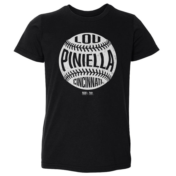 Lou Piniella Cincinnati Vintage Baseball WHT