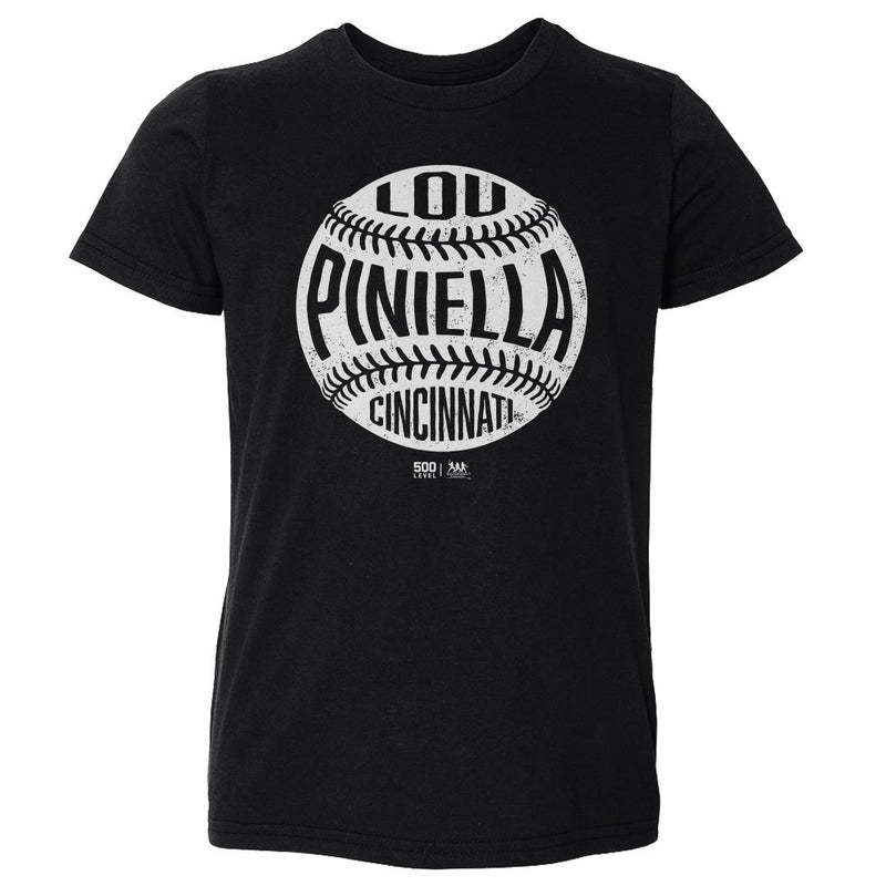 Lou Piniella Cincinnati Vintage Baseball WHT