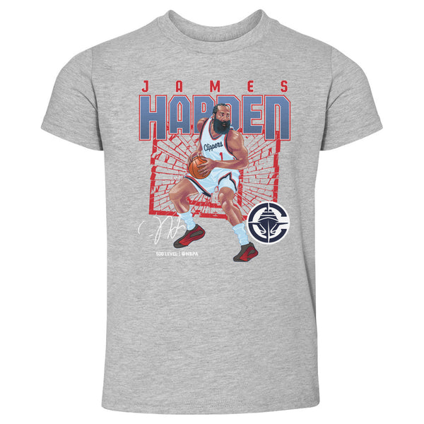 James Harden Los Angeles Clippers Shattered WHT