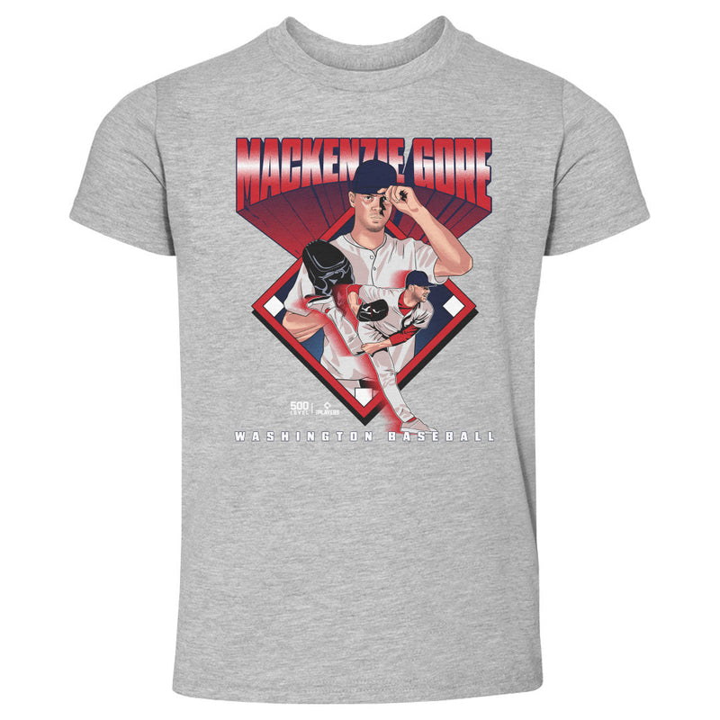 MacKenzie Gore Washington Baseball Diamond WHT