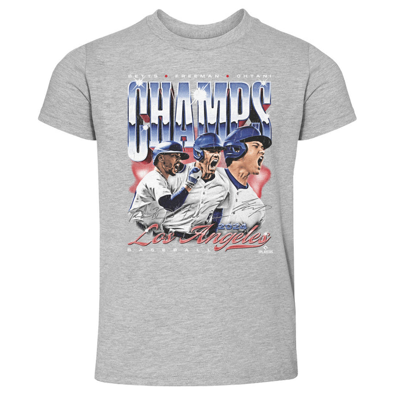 Los Angeles Baseball 2024 Champs Trio Vintage WHT