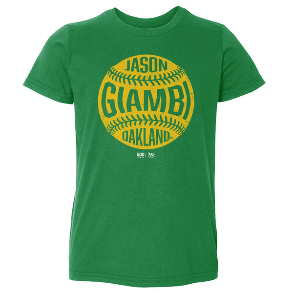 Jason Giambi Oakland Vintage Baseball WHT