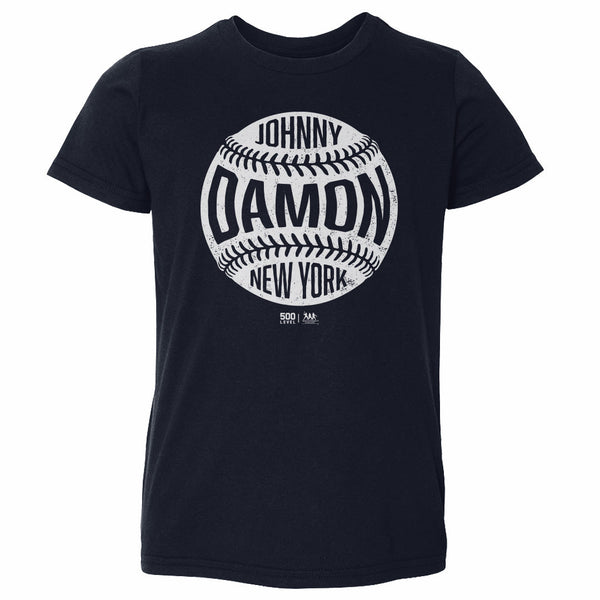 Johnny Damon New York Y Vintage Baseball WHT