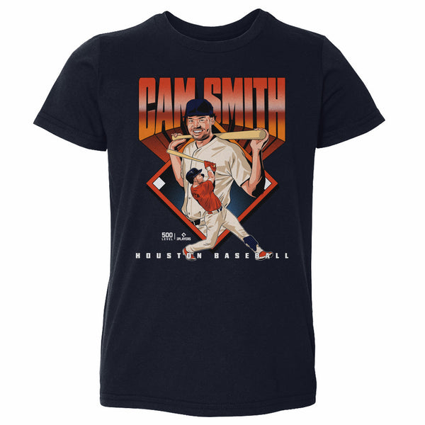 Cam Smith Houston Baseball Diamond WHT