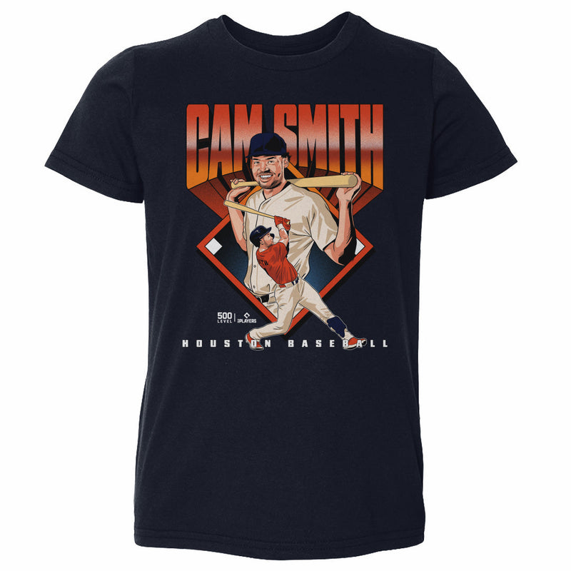 Cam Smith Houston Baseball Diamond WHT