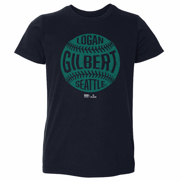 Logan Gilbert Seattle Vintage Baseball WHT