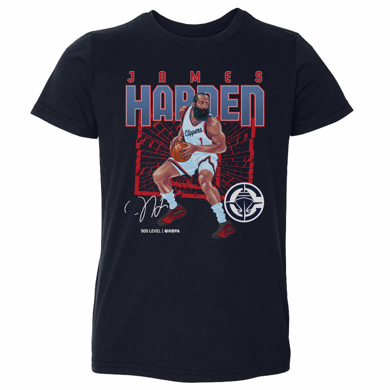 James Harden Los Angeles Clippers Shattered WHT