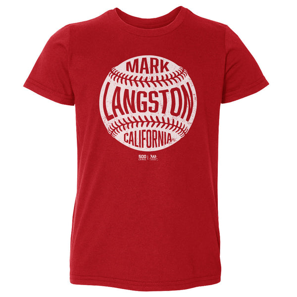 Mark Langston California Vintage Baseball WHT