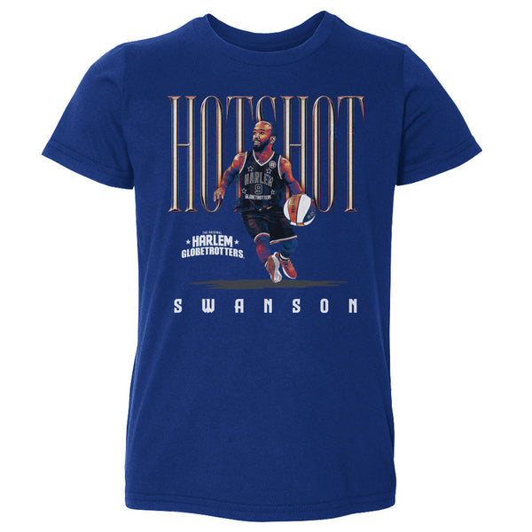 Hot Shot Swanson Harlem Globetrotters Nickname WHT