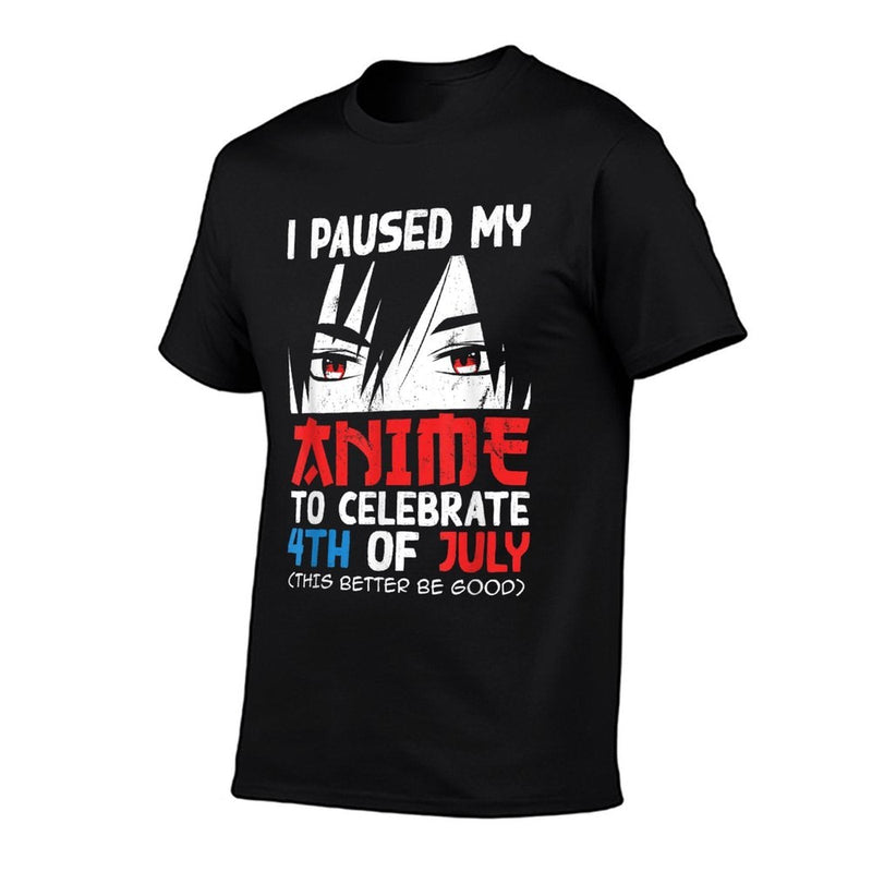Anime American July Fourth 4th of Julyn Girls Boys  Summer-ready Fabric T-Shirt