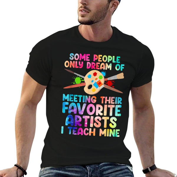 Art Teacher Design For Men Women Art Teacher Appreciation  Lightweight T-Shirt