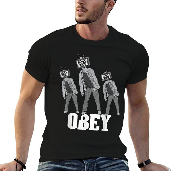 Conspiracy Theory TV Brainwashing Funny Design  Durable T-Shirt