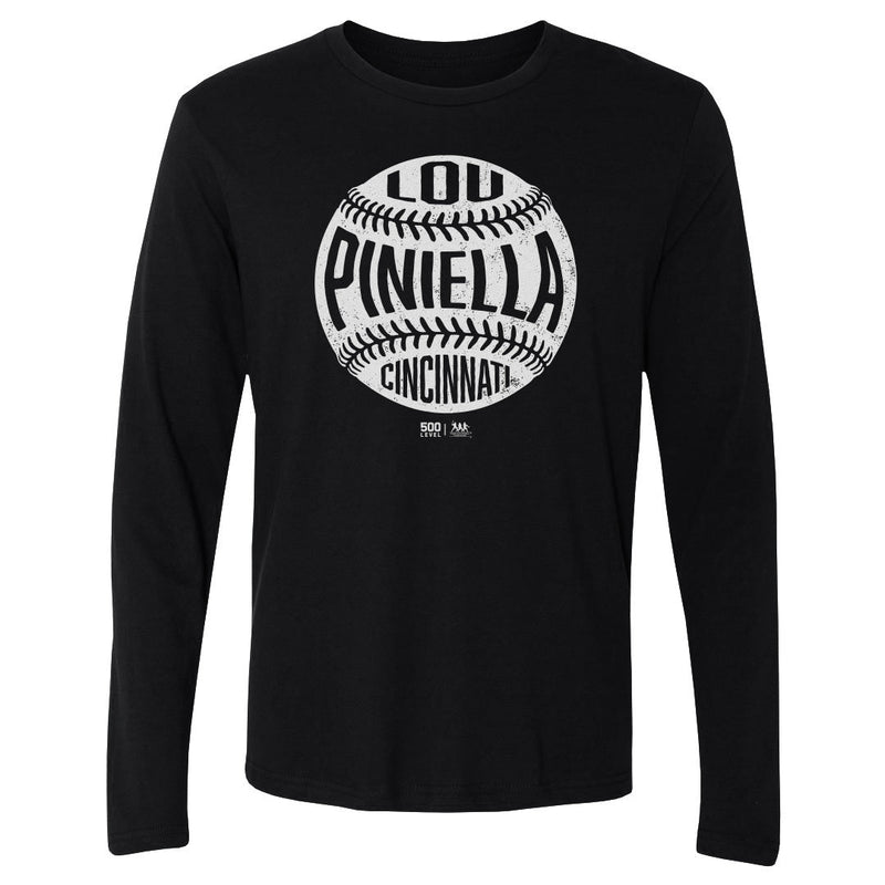 Lou Piniella Cincinnati Vintage Baseball WHT