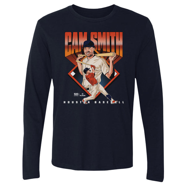 Cam Smith Houston Baseball Diamond WHT