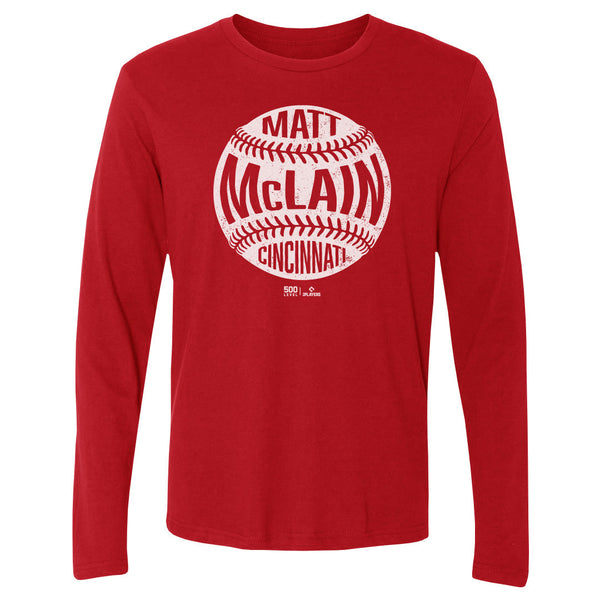 Matt McLain Cincinnati Vintage Baseball WHT