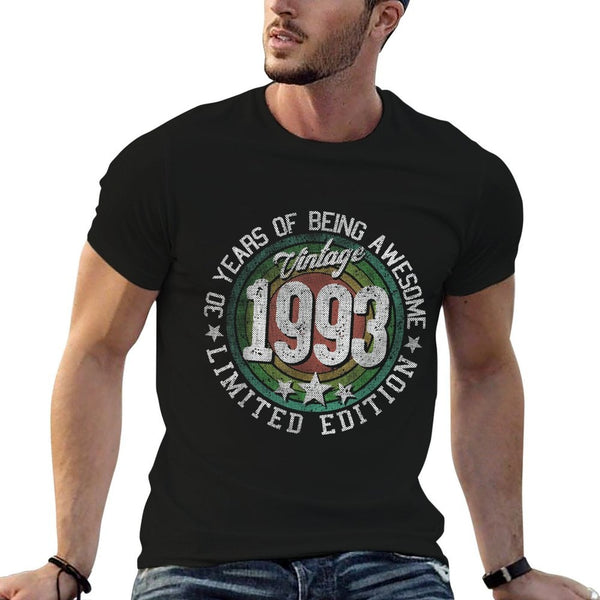 Vintage 1993 30 Year Old Gifts Limited Edition 30th Birthday  Wrinkle-resistant T-Shirt