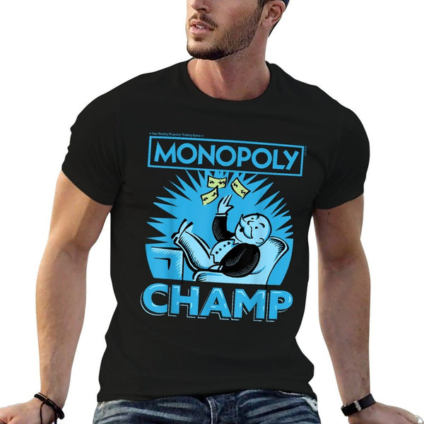Monopoly Man Champ Money Toss Vintage Logo  Relaxed-fit T-Shirt