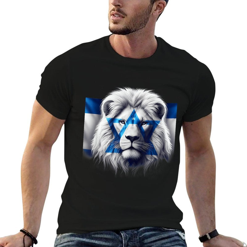 Lion Of Judah Jewish Pride Israel Strength Unity  Moisture-wicking T-Shirt