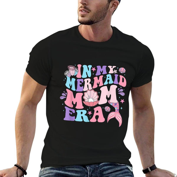 In My Mermaid Mom Era Family Matching Birthday Party Mommy  Versatile T-Shirt