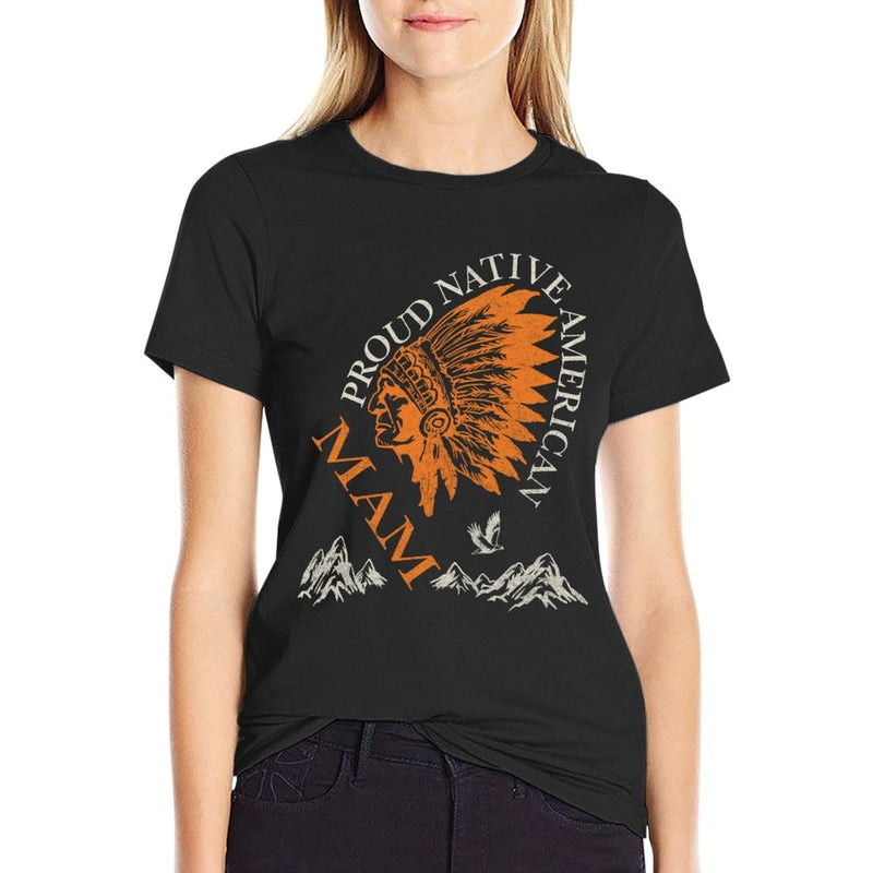 Proud Native American And Mam Family  Lightweight T-Shirt
