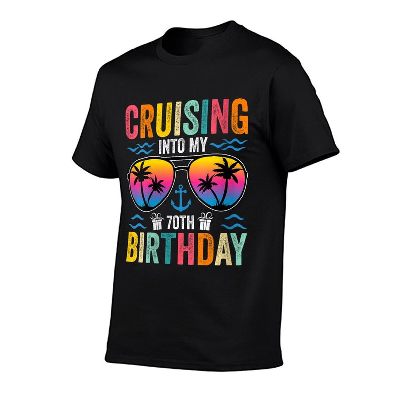 Womens Cruising Into My 70th Birthday Family Cruise 70 Birthday  Breathable T-Shirt