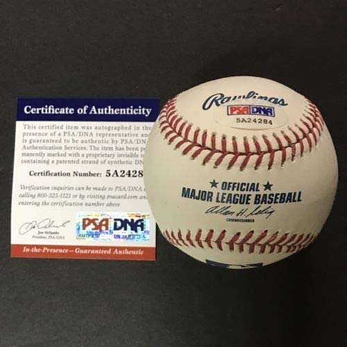 Autographed/Signed Pablo Sandoval Kung Fu Panda Rawlings Official Major League ROML Baseball PSA/DNA COA
