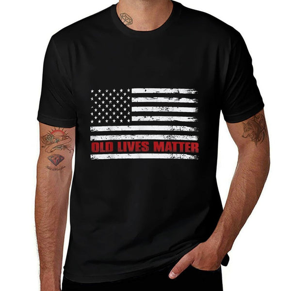 Old Lives Matter 60th Birthday Gifts For Men 50th Dad  Vintage-inspired T-Shirt