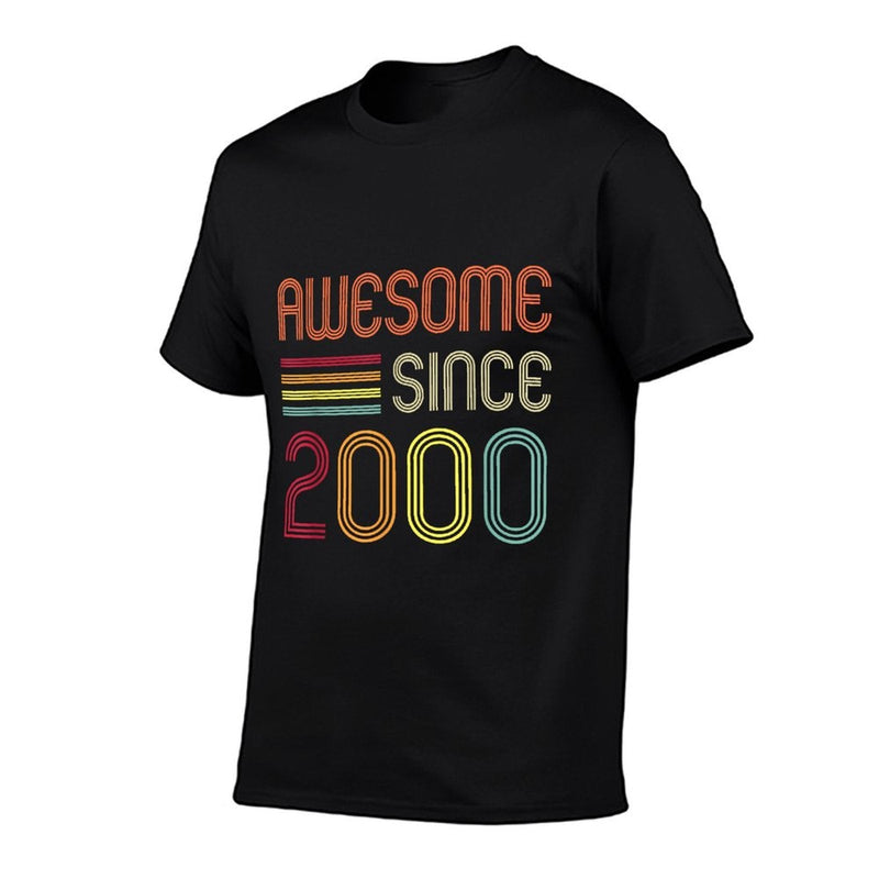 Awesome Since 2000 24th Birthday Retro  Lightweight T-Shirt
