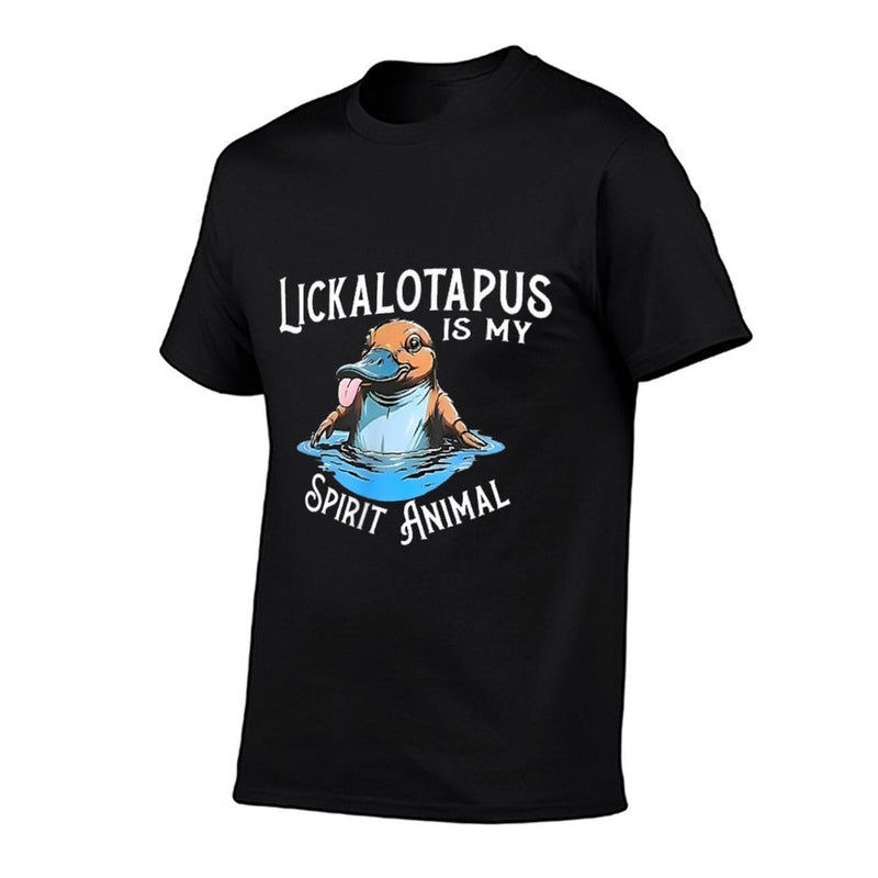 Lickalottapus Is My Spirit Animal - Front And Back Comfortable T-Shirt