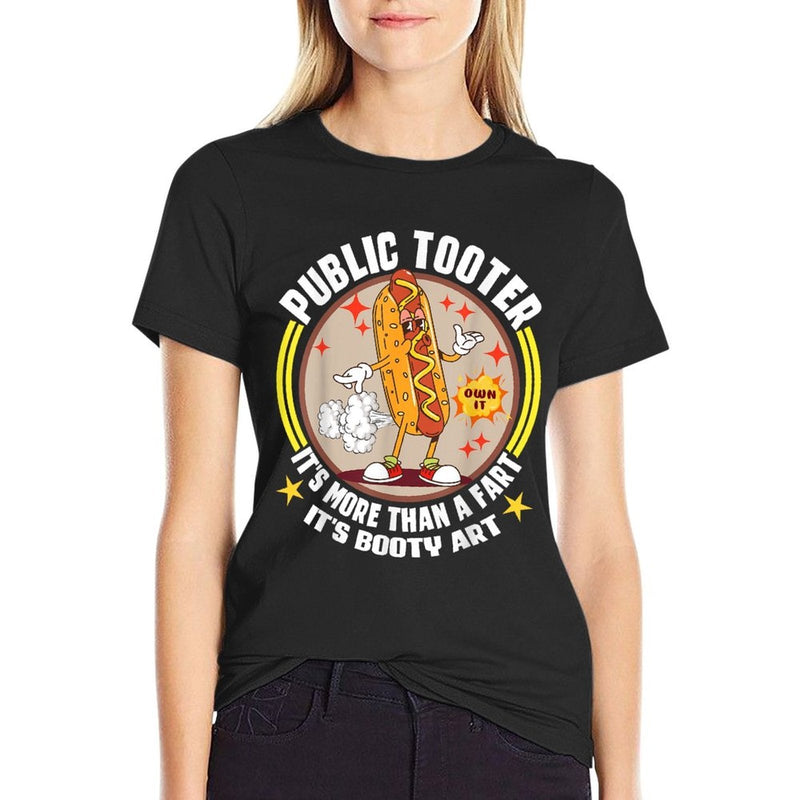 Public Tooter Funny Inappropriate Embarrassing Adult Humor  Classic T-Shirt