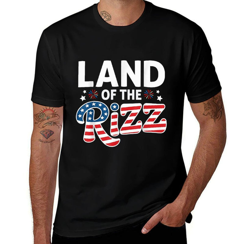 Land of The Rizz  Versatile T-Shirt