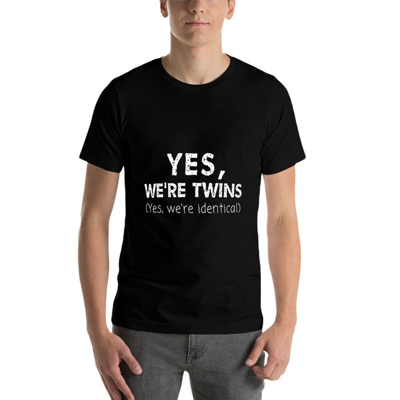 Twin Matching Brother Sister Twins Siblings Identical  Odor-resistant T-Shirt