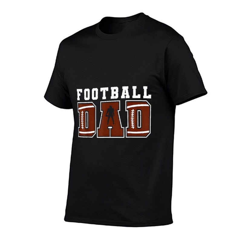 Dad American Football Happy Birthday Family Matching Retro  High-quality Stitching T-Shirt