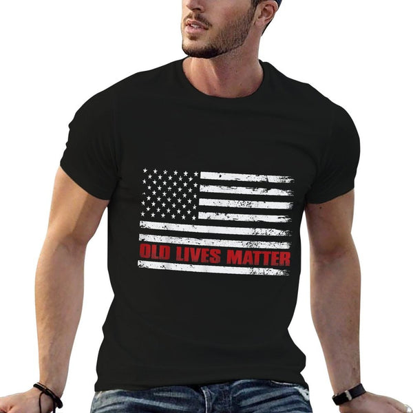 Old Lives Matter 60th Birthday Gifts For Men 50th Dad  Vintage-inspired T-Shirt