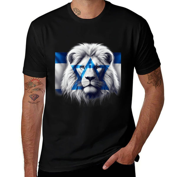 Lion Of Judah Jewish Pride Israel Strength Unity  Moisture-wicking T-Shirt