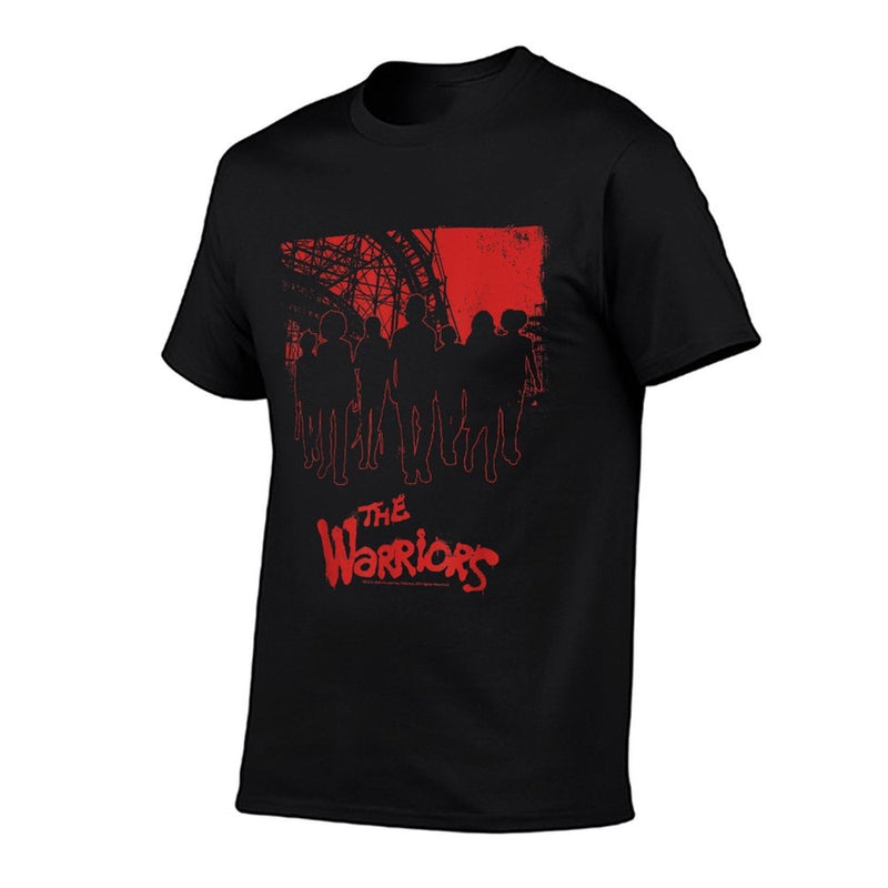The Warriors Coney Island Group Silhouette  Heathered Texture T-Shirt